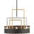 Coralie 6 - Light Dimmable Geometric Chandelier