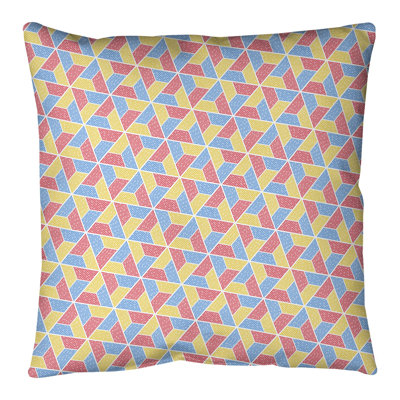 Katelyn Elizabeth Geometric Reversible Throw Pillow