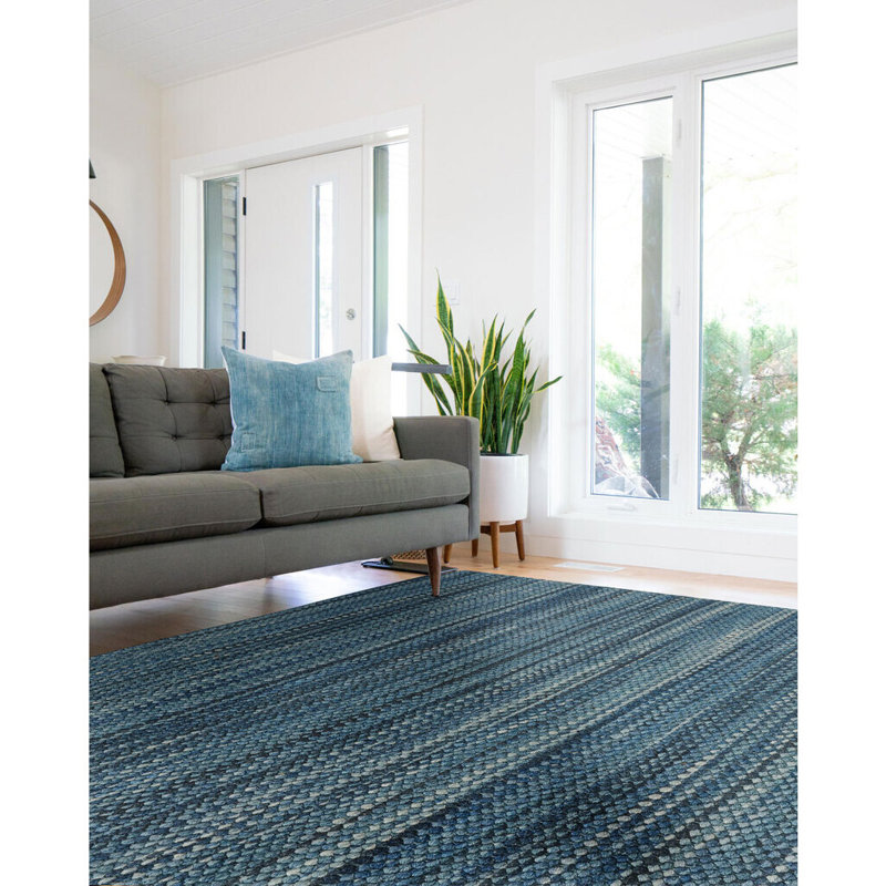 Mosquera Indoor Rug, Vertical Stripe Rectangle 7' x 9'