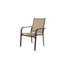 Ensemble de salle à manger de patio 7 pièces - Table rectangulaire brune et 6 chaises pour des moments de convivialité sur la terrasse