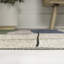 Tapis d'intérieur / extérieur bleu marine / crème Correlly-1975019421