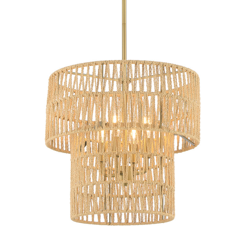Luminaire suspendu géométrique rectangulaire 1 lumière Avianna