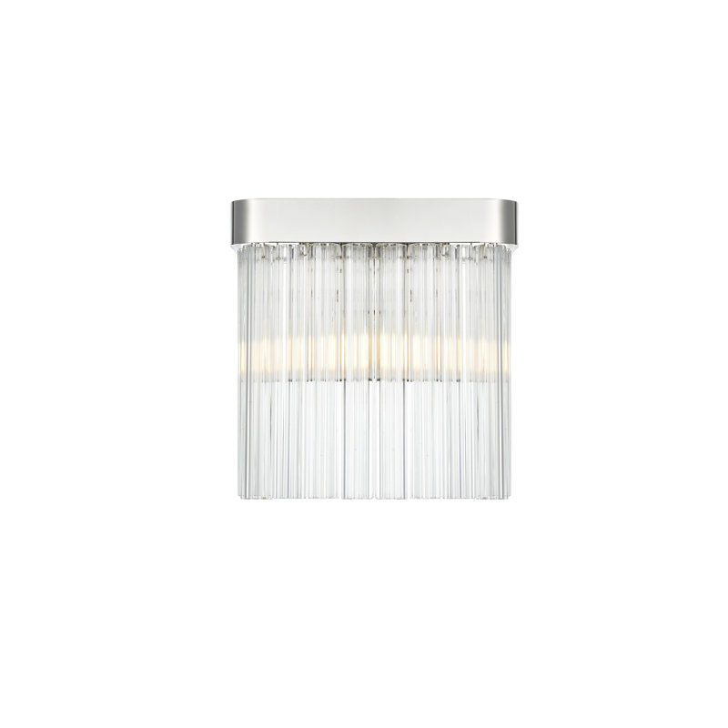 Lu 9 inch Wall Sconce , Chrome