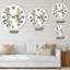 Branches d'automne - Horloge murale traditionnelle-93601856