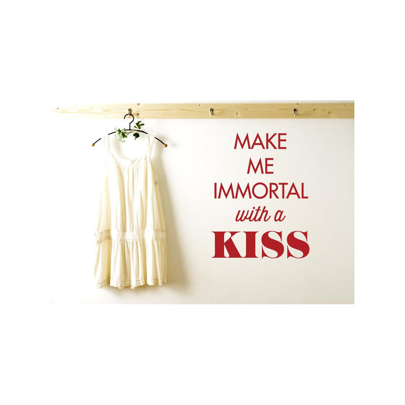 Wall Decal, Large, Dark Red