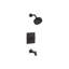 Castia by Studio McGee Rite-Temp Bath and Shower Trim Kit 2.5 GPM-467891096