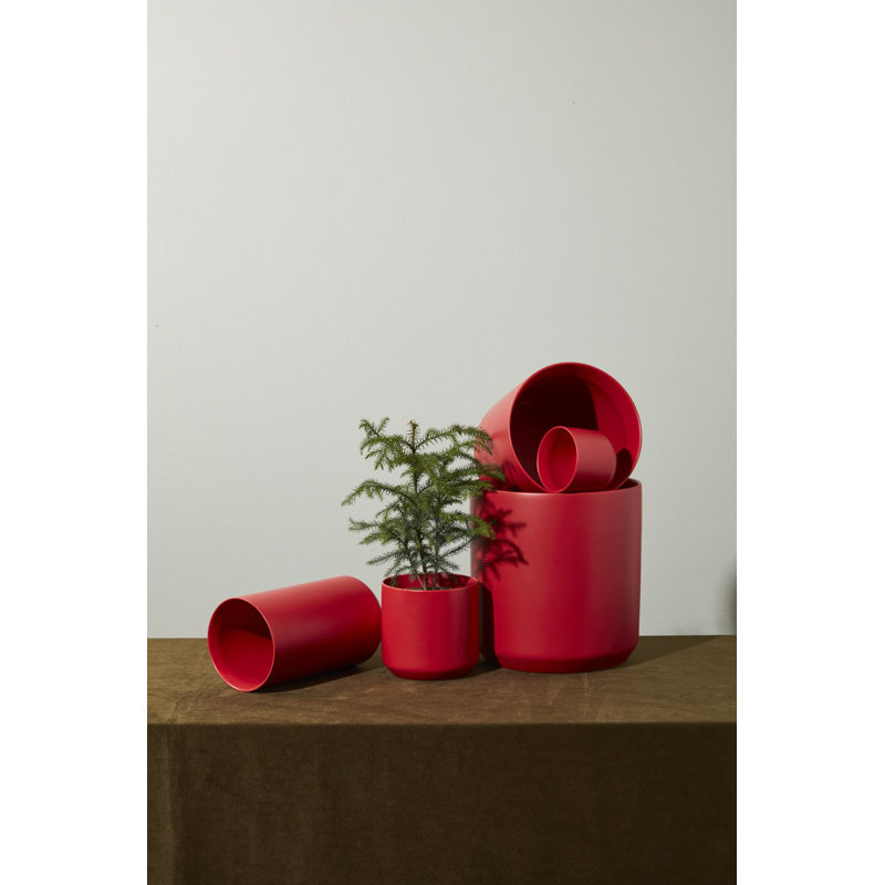 Pot à fleurs en céramique Parsons, H 6,75 po x l 7 po x P 7 po