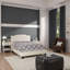 Lit double tapissier avec tête de lit capitonnée Diamond-570062562