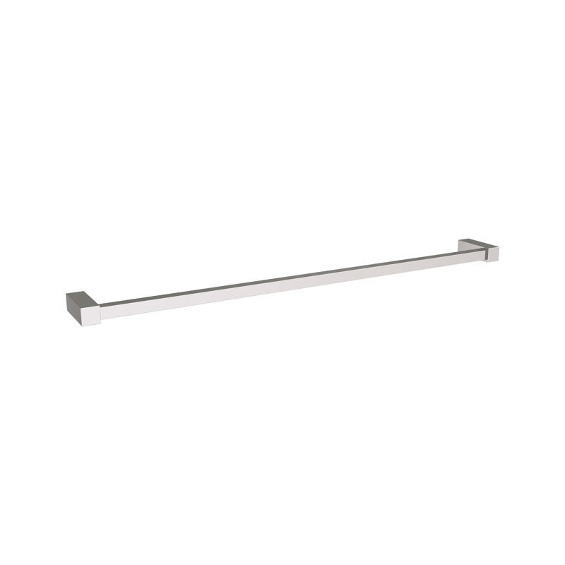 Barre à serviettes murale Monument, Nickel poli, H 18,88 po x l 18,88 po x P 2,75 po