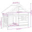 Glenloft Wood Dog House-1552151000