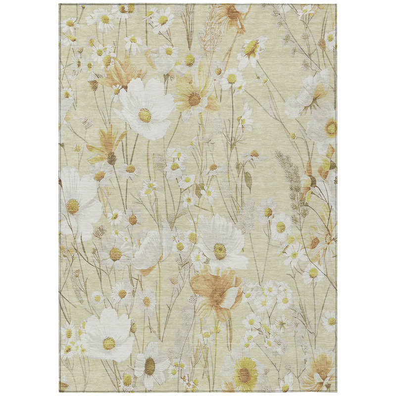 Tapis intérieur / extérieur lavable Ilunara, 9 pi x 12 pi