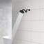Bras de douche extensible en acier inoxydable 4 po