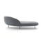 Chaise longue concubine moderne en tissu incurvé-568490170