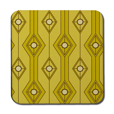 Square 6 Piece Coaster Set