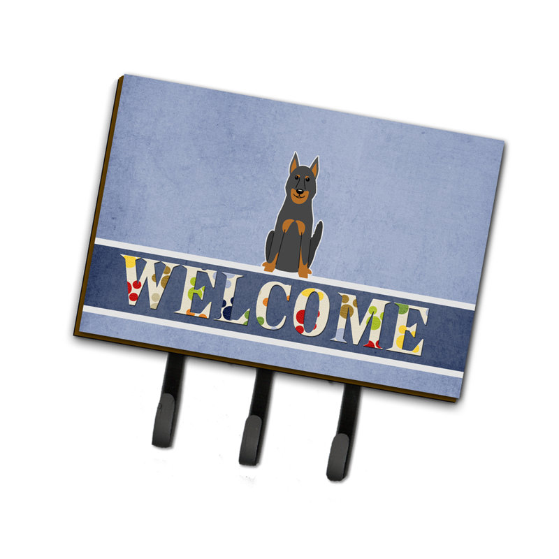 Garde-clef ou porte-clé beauceron berger dog