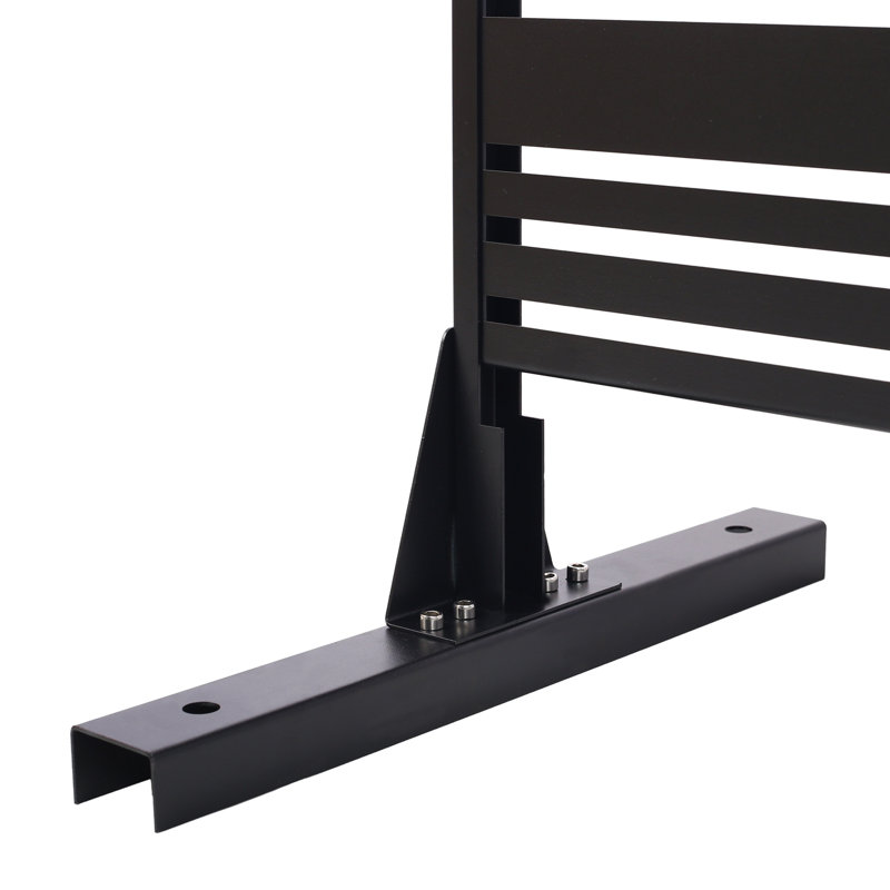 Écran d'intimité pour l'extérieur et l'intérieur, Noir, noir, noir, noir
