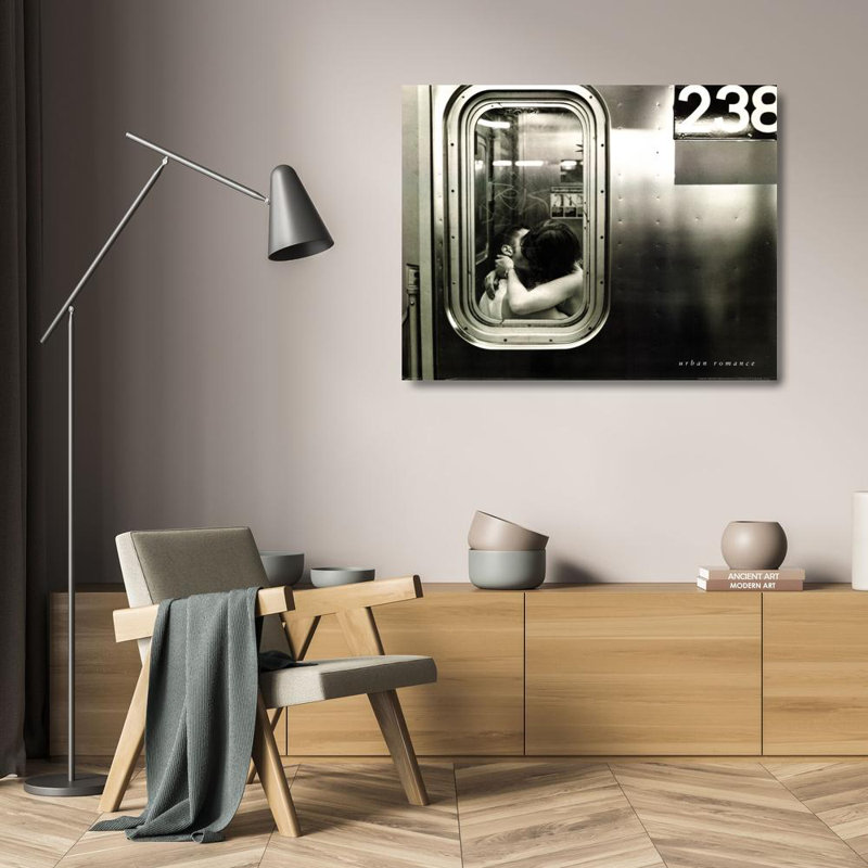 Romance urbaine, H 19 po x l 24 po