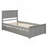 Platform Bed with  Trundle