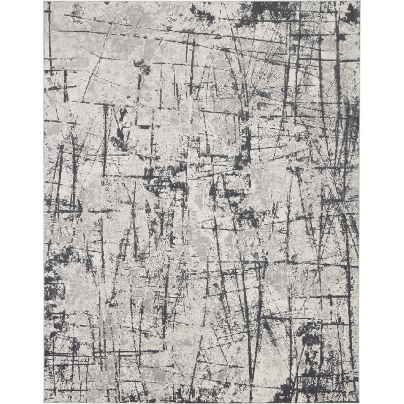 Vapor Abstract Indoor Rug, Rectangle 9' x 12'