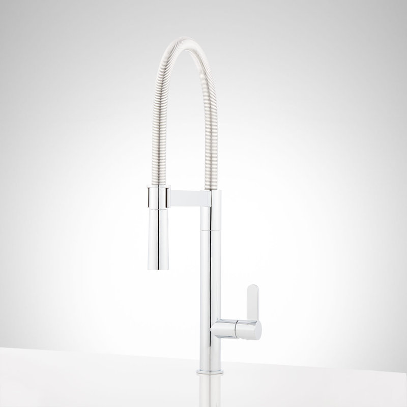 Ocala Pull Down Single Hole Kitchen Faucet, Chrome