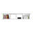 Modern White Bookshelf, 47.2 x 13.2 x 13.8 Inches | 100% Melamine Coated Particle Board, Thickness: 0.7 Inches | Wall-Mountable Design with Numerous Shelves for Extra Storage | Stylish & Functional Home Decor-921454499