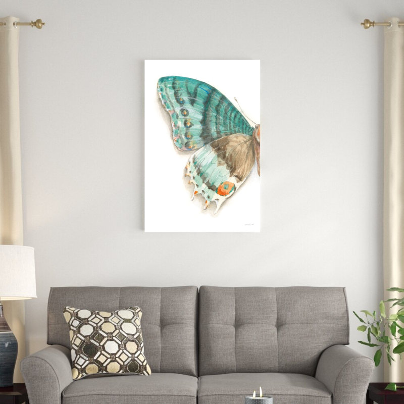«Fragile Wings III» par Danhui Nai, reproduction d'art sur toile tendue, H 36 po x l 24 po