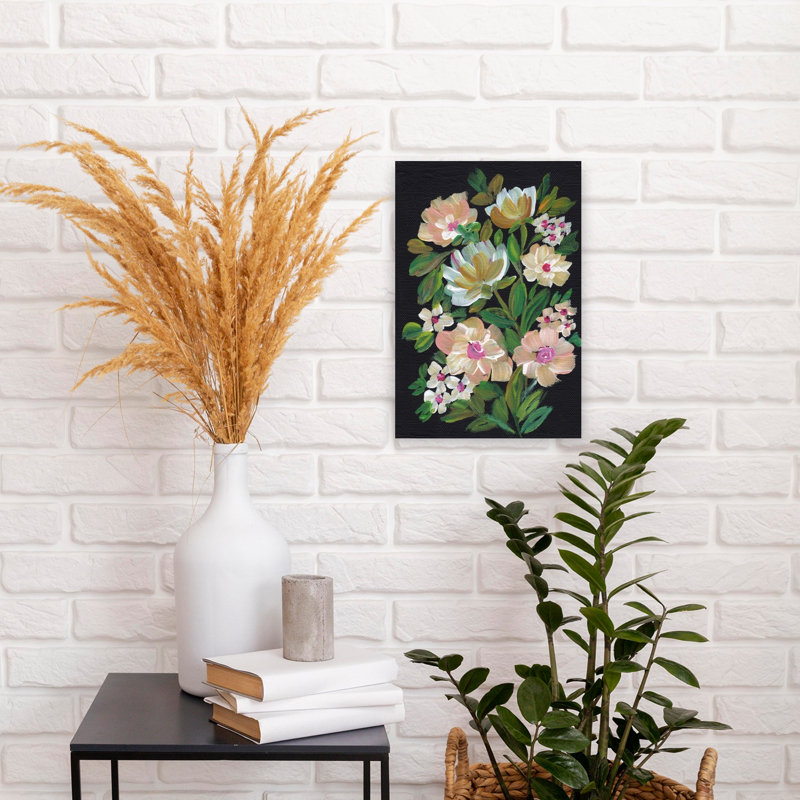 Art floral élégant, abstrait et moderne