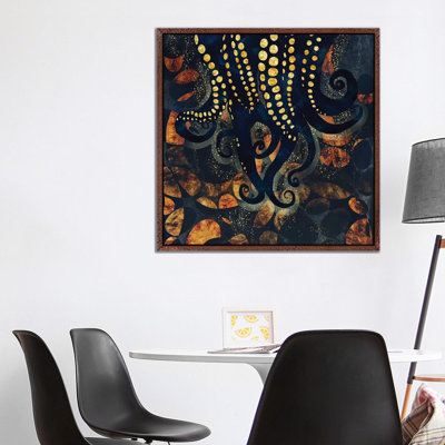 Metallic Ocean I - Print on Canvas