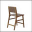 Tabouret de comptoir en similicuir tissé H 24 po
