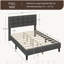 Lit plateforme tapissier Contemporary-1010778105-1010778106