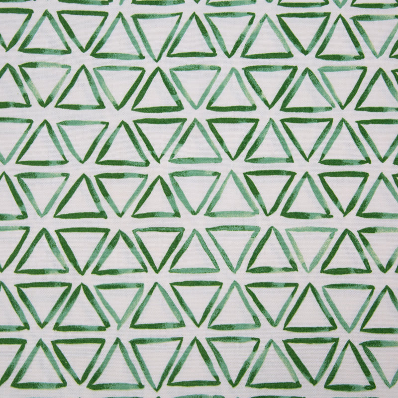 Coussin en coton Painted Triangles