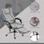 Fauteuil de bureau massant, fauteuil de bureau inclinable à haut dossier-455325852