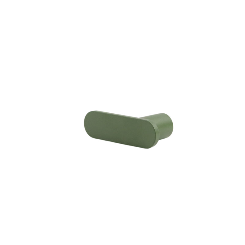 2" Bar Knob, Olive (Green), 1"