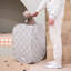 Panier à pop-up recyclé 3 pousses / damier / beige