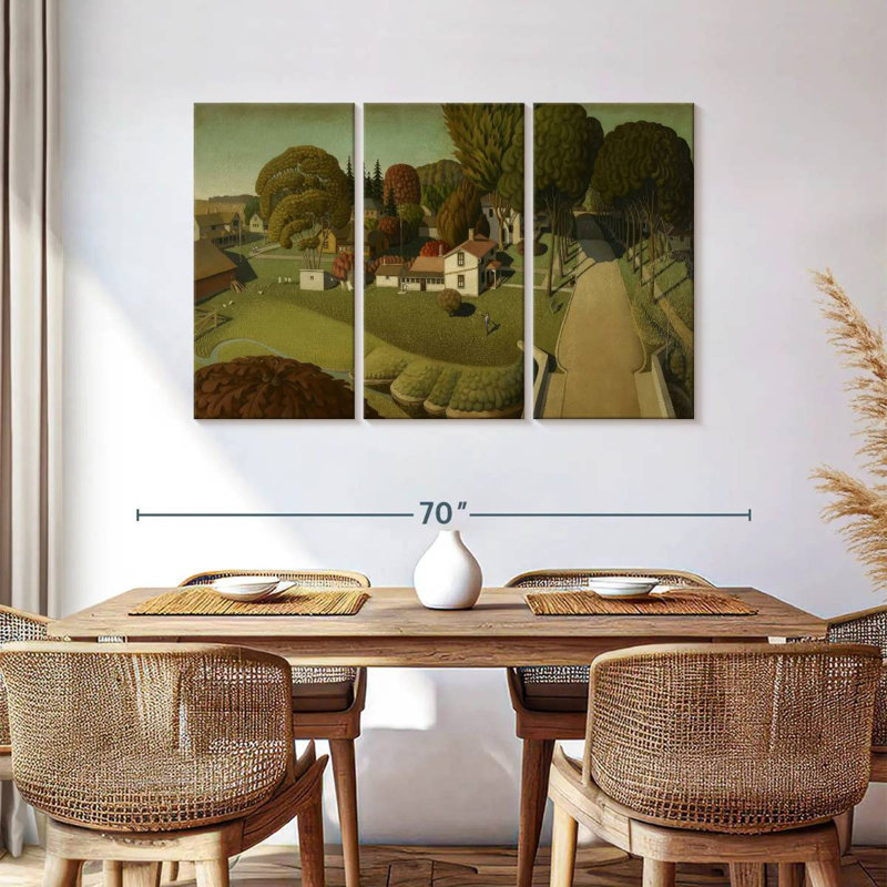 Alvord The Birthplace Of Herbert Hoover, 36" H x 57" W