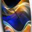 3D Wave Design - Horloge murale moderne-34157461-34141335
