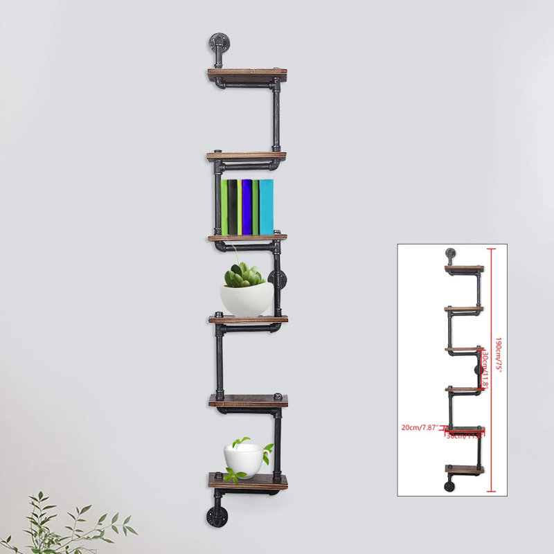 Bibliothèque géométrique H 75 "x l Eddina