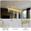 Lustre géométrique à 8 lumières Seit