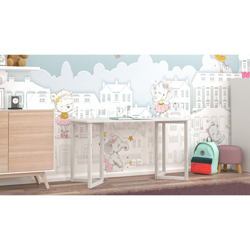 Bettie 47cm Writing Desk, White