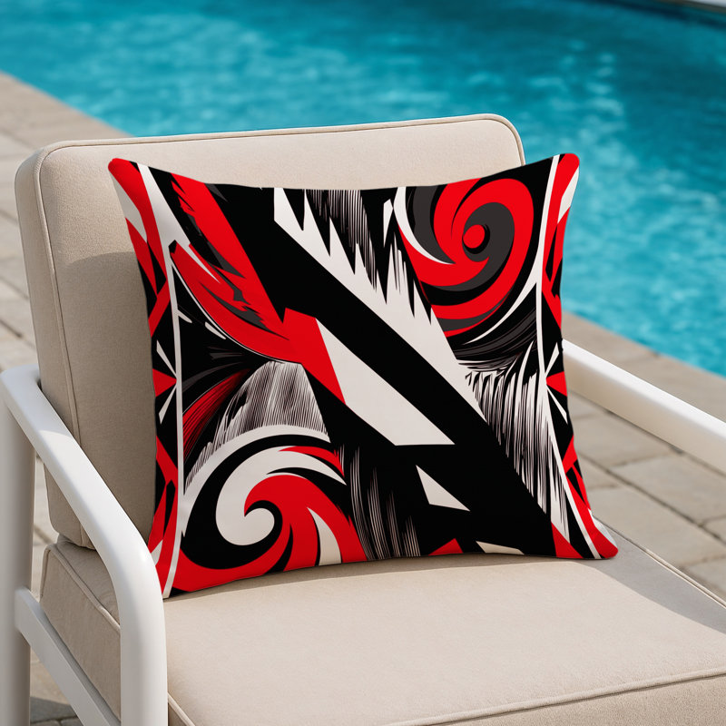 Cascade Indoor And Outdoor Throw Pillow, Square 20"