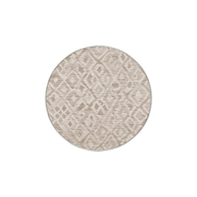 Machine Washable Beige Area Rug