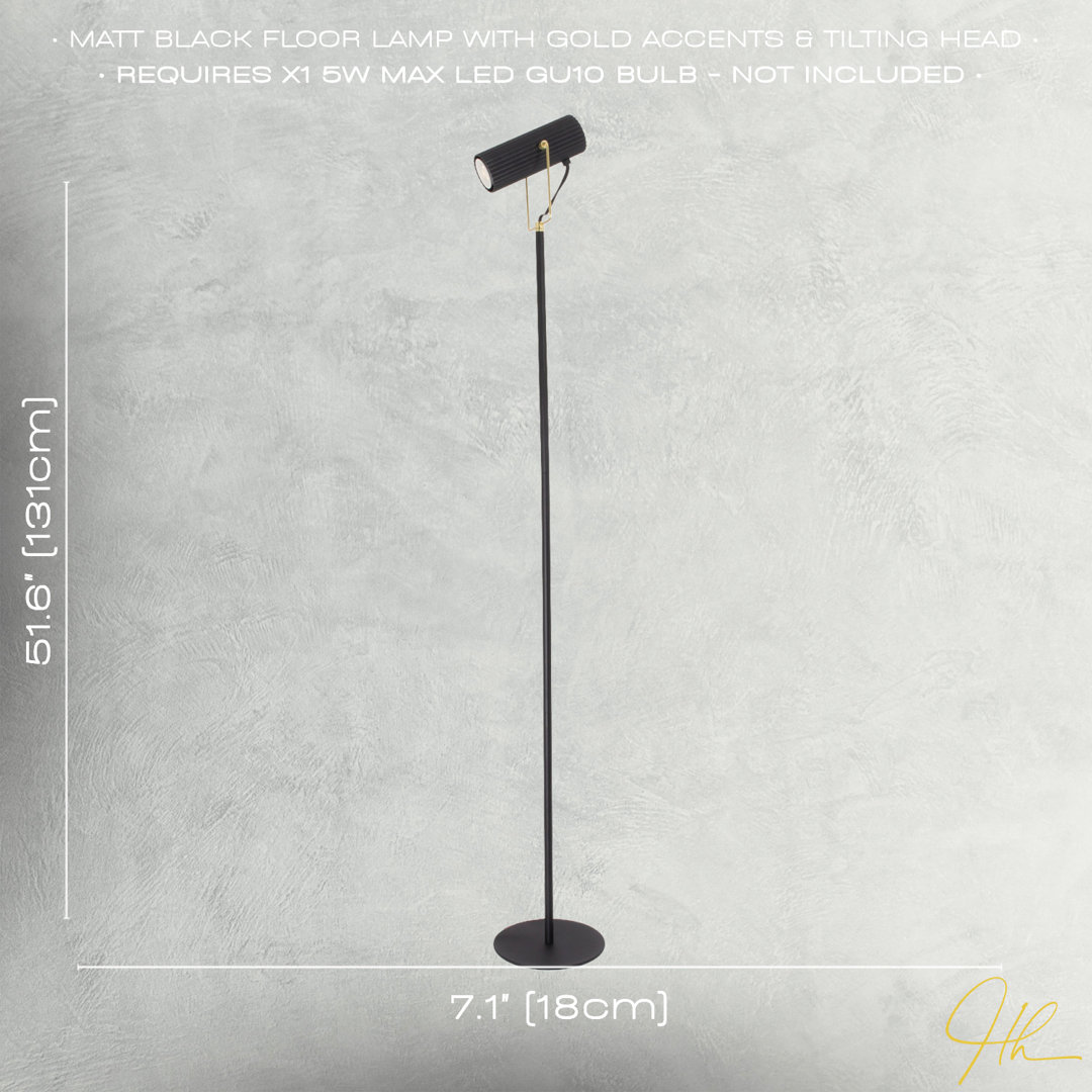 131cm Matte Task Floor Lamp
