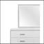 Miroir blanc brillant