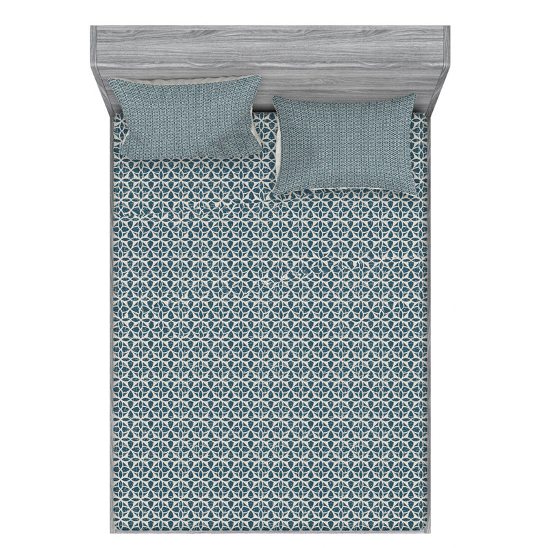 Microfiber Sheet Set, Full Sheet Set + Fitted Sheet + 2 Pillowcases