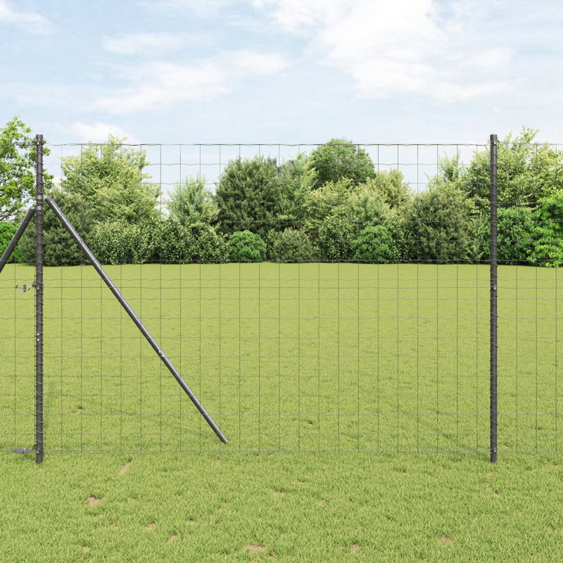 Steel Border Fencing, 160 x 1000 x 0.2 cm