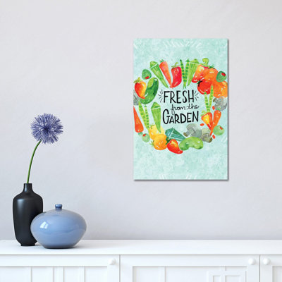 Garden Fresh II 1 Piece Wrapped Canvas Wall Art