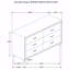 Commode rembourrée 6 tiroirs-121354702
