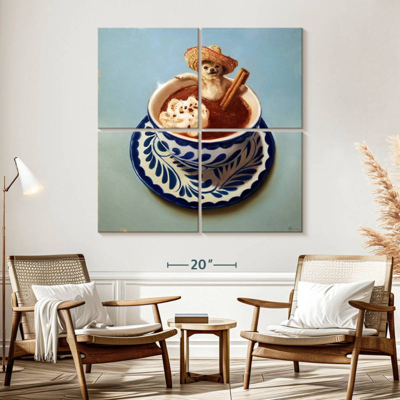 Chocolat chaud Yarlin, H 57 po x l 57 po