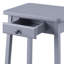 Table de bout avec rangement, tabe d'appoint romantique classique-1399266434