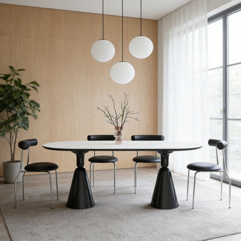 Leesburg, H 29,5 po x L 70,9 po x l 31,5 po, 5 pièces: table, 4 chaises